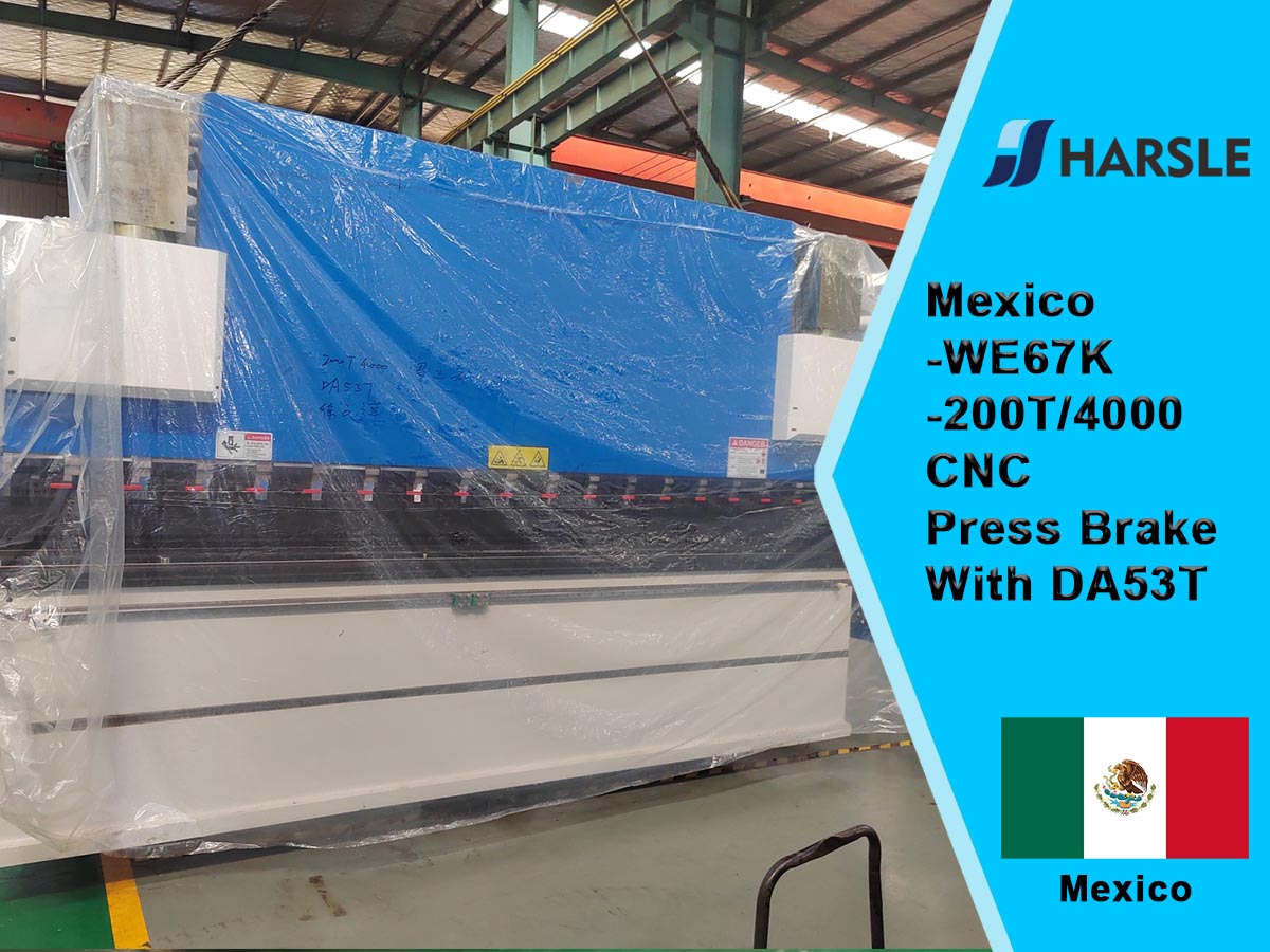 Mexico-WE67K-200T/4000 CNC Persrem met DA53T