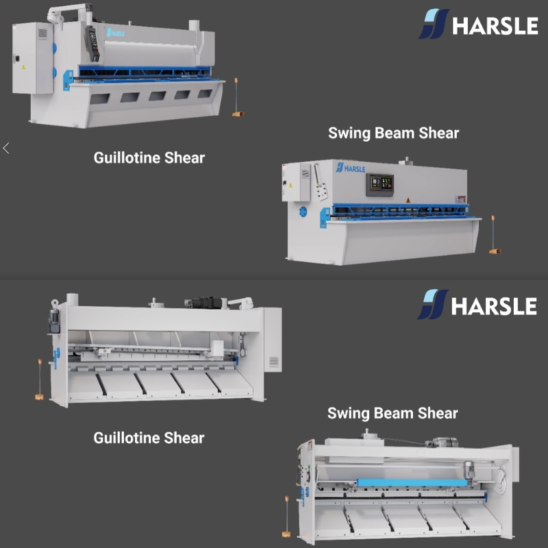 Swing Beam-schaarmachine VS Guillotine-schaarmachine