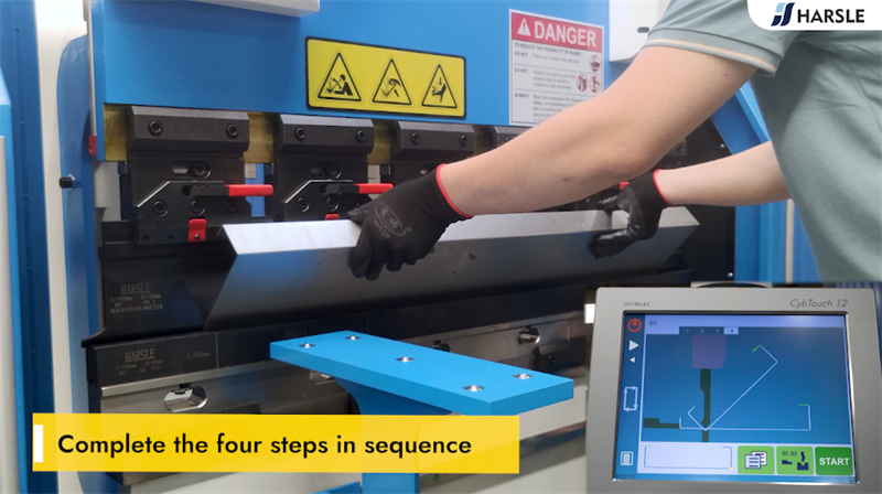 Bedieningshandleiding CNC-afkantpers