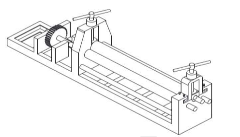 Ontwerp en analyse van M.S Roller in plaatwerkwalsen