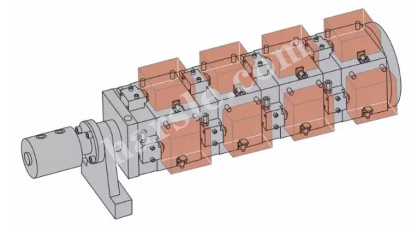 hydraulisch aggregaat klemming