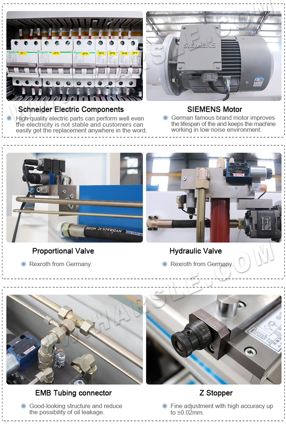 Metalen plaatbuigmachine Hydraulische pers