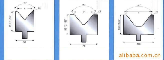 Welke minimumbuigingsradius omvang van de kantpers (3)